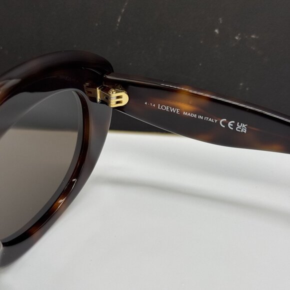 NEW LOEWE LW40153F 52E WOMEN SUNGLASSES HAVANA LOEWE EYEWEAR - Picture 10 of 11